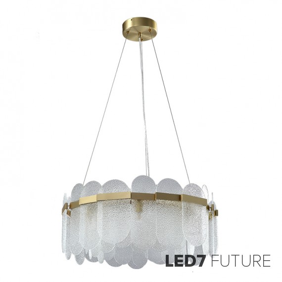 Loft Industry Modern - Leaf Circle PV Chandelier